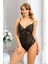 Siyah Çizgili Bodysuit - 876 - Beden M Gnzrz 1