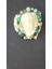 Azurit, Prehnit, Mavi Kuvars, Silver Obsidyen & Afrika Turkuazı Koruma Bilekliği – 6-8 mm Doğal Taş, 18 cm 4