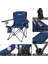 Lotus Xl Cool Ice Ultra Konforlu & Takviyeli Kamp Sandalyesi Blue 3