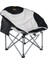 Moonchair Deluxe Katlanır Kamp Sandalyesi Siyah/Gri 1