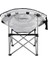 Moonchair Deluxe Katlanır Kamp Sandalyesi Siyah/Gri 4