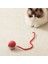 Luxury Kedi Köpek Için Kendinden Hareketli, Şarjlı ve 360 Derece Dönen Interaktif Akıllı Oyun Topu 1 Adet 1
