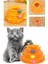 Luxury 3 Katlı Kedi Oyuncağı Dairesel Kedi Oyuncağı Kedi Tower Turuncu Oyun Seti Kedilerinizin Vakit Geçir 1 Adet 1