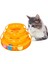 Luxury 3 Katlı Kedi Oyuncağı Kedi Başlıklı. Pembe 1 Adet 4