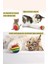 Luxury Yeni Sezon Cat Dog Kedi Köpek Gökkuşaği Renkli Kedi Köpek Oyun Topu Kampanya 1 Adet 4