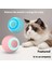 Luxury Şarjlı Otomatik Hareketlenen Kedi Oyun Topu Interaktif 360 Derece Dönen Kedi Oyuncağı Eğitim Topu 1 Adet 2