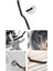 23 cm Bükülebilir Ergonomik Tasarım Derz Arası Banyo Mutfak Dar Alan Ince Temizlik Fırçası 1