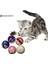 Luxury Kedi Oyuncağı Zilli Top 5 Adet 1 Adet 1