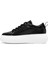 Kadın Siyah Bağcıklı Kalın Tabanlı Sneaker 25SFE210818 2