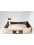 Luxury Premium Soft Seri Çift Renk Iç Mekan Fermuarlı Yıkanabilir Kedi ve Köpek Yatağı Xxlarge 1 Adet 1