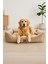 Luxury Lucy Kahve & Bej Yüksek Kaliteli Köpek Yatağı 1 Adet 1