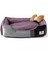Luxury Limited Edition Deluxe Seri Yılanabilir Kedi ve Köpek Iç Mekan Yatağı (45*55) Small 1 Adet 1