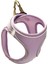 Luxury Mita Air Mesh Kedi Köpek Göğüs Tasması Çift Reflektörlü, Terletmeyen Lila / lilac Xs 1 Adet 2