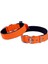 Luxury Neon Yumuşak Doku Köpek Boyun Tasma Orange Small 52CM 1 Adet 1