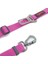 Luxury Travel Leash Araç Emniyet Tokası Kedi Köpek Gezdirme Sevk Kayışı Pembe 1 Adet 2