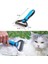 Luxury UG01 Plastik Saplı Metal Kedi Köpek Bakım Kıtık Tüy Topak Açıcı Tarak () 1 Adet 4
