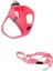 Luxury Göğüstasması ve Sevk Kayışı Takım Neon Pembe Xsmall 1 Adet 1