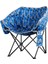 Balcony Comfort Katlanabilir Kamp Sandalyesi Mavi Kamuflaj 1