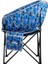 Balcony Comfort Katlanabilir Kamp Sandalyesi Mavi Kamuflaj 2