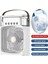 Işıklı Klima 600ML 5 Spreyli Vantilatör Buzlu Buharlı Mini Klima Mini Fan Buzlu 4