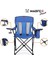 Katlanır Kamp Piknik Sandalyesi - Madfox Beacon - Bardaklıklı - Mavi - 547286 - Taşıma Çantalı 2