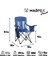 Katlanır Kamp Piknik Sandalyesi - Madfox Beacon - Bardaklıklı - Mavi - 547286 - Taşıma Çantalı 3