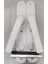 Pimapen Pvc Banyo Wc Kapı Kolu Beyaz Plastik 2