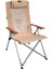 Katlanır Kamp Piknik Sandalyesi - Madfox Haven - 6 Kademeli - Bej - 547282 - Taşıma Çantalı 2