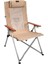Katlanır Kamp Piknik Sandalyesi - Madfox Haven - 6 Kademeli - Bej - 547282 - Taşıma Çantalı 2