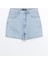 Xsıde Yüksek Bel Mom Fit Kadın Jean Şort (S5) 5