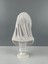 Tüllü Kadın Dekoratif Büst Beykel 25 cm x 13 cm 3