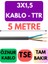 Öznur 3x1,5 Ttr Kablo Metre Seçenekli (Siyah) 1