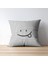 4'lü Emoji Desenli Kırlent Kılıfı Seti - Siyah Beyaz Dijital Baskı, Eğlenceli Modern Tasarım 43 x 43 2