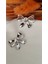 Taşlı Zirkon Fiyong Metal Silver Küpe 2