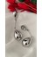 Damla Bottega Metal Silver Küpe 2