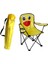 Metal Çocuk Katlanır Kamp Plaj Sandalyesi Civciv Sarı Taşıma Çantalı 1 kg Çocuk Kamp Sandalyesi Sar 1