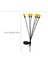 8 Led'li Güneş Enerjili Bahçe Çiti Aydınlatma Lamba (Sarı) - TGR6128-8698 3