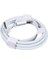 Beyaz IPHONE 15 Type-C To Type C Şarj Kablosu (4767) - TGR6350-9436 2