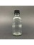 6 Adet Şeffaf Cam Shot Şişesi Siyah Plastik Kapaklı Hediyelik Koku Süs Çok Amaçlı Şişe 50ML 4