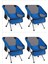 Mini Kamp Sandalyesi 4 Lü Set 1