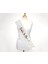 Beyaz Üzeri Gümüş Italik Alyanslı Bride To Be Yazılı Simli Işıltılı Kuş - TGR6583-5130 2