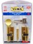 Sarı Mandallı Çelik Kapı Barel Set 68M (4767) - TGR9693-5048 1