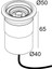 Logic 40 R A 93015 Inox Gömme Yer LED Aydınlatma IP67 3000 K 4