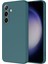 Samsung Galaxy A56 Kılıf Lansman Içi Kadife Silikon Yeşil + Ekran Koruyucu 2