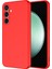 Samsung Galaxy A36 Kılıf Lansman Içi Kadife Silikon Kırmızı 1