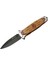 Fs 11033 Kahverengi Kurtarma / Kamp Çakısı 20cm - Yarı Otomatik Kurt Işlemeli - Mct4932-5566 1