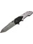 Fox A9 Gri Tanto Kamp Çakı 21cm- Yarı Otomatik Kemerlikli - Mct8327-9396 1