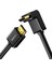 HDMI Kablosu 4K Açılı 1m 90 Derece Açılı Fiş HDMI Açılı Kablo 2.0 18 Gbit/s Ethernet Hdr 3D Arc , Pc, Blue-Ray Oynatıcı, XBOX360, Ps3, Ps4 Vb. ile Uyumludur 1