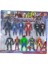 Avengers Süper Kahramanlar 11 Adet 12 Cm. Figür Oyuncak Seti Örümcek Adam Kara Panter Venom Süpermen 1