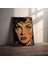 Dekoratif Çerçevesiz Poster Pop Art Taçlı Kadın Çerçevesiz Tablo 1
